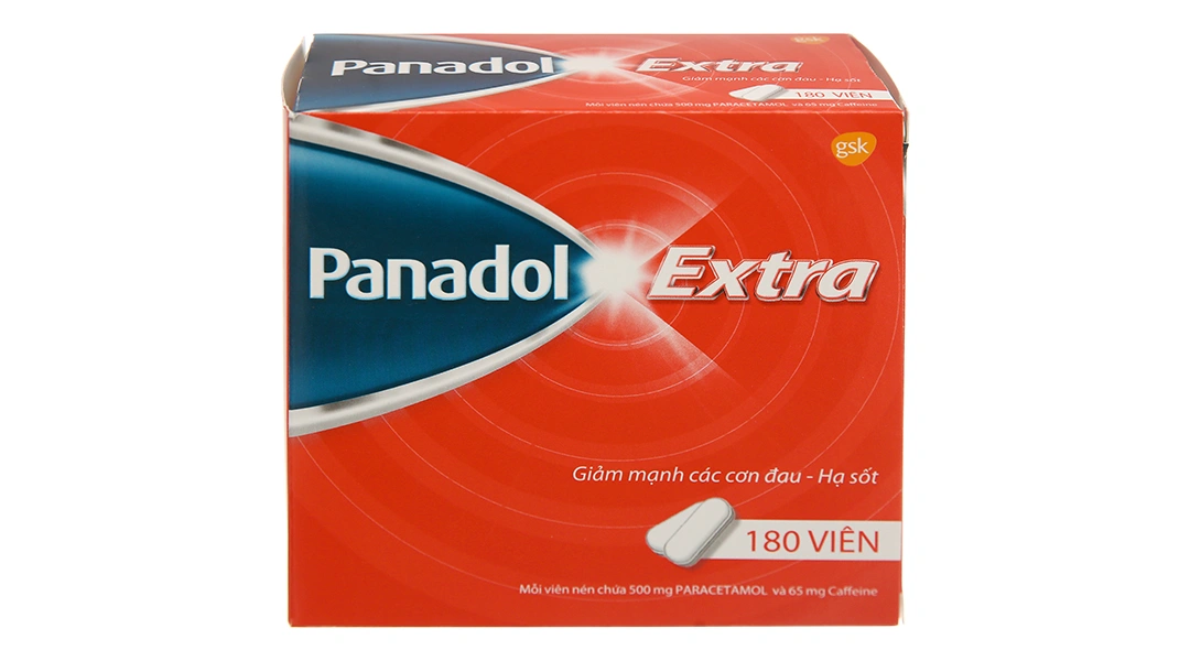 Panadol Extra giảm đau hạ sốt (15 vỉ x 12 viên) - 1