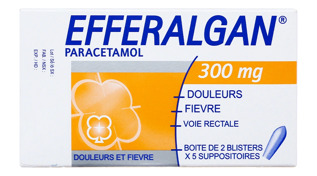 Viên đặt trực tràng Efferalgan 300mg giảm đau, hạ sốt (2 vỉ x 5 viên) - 6