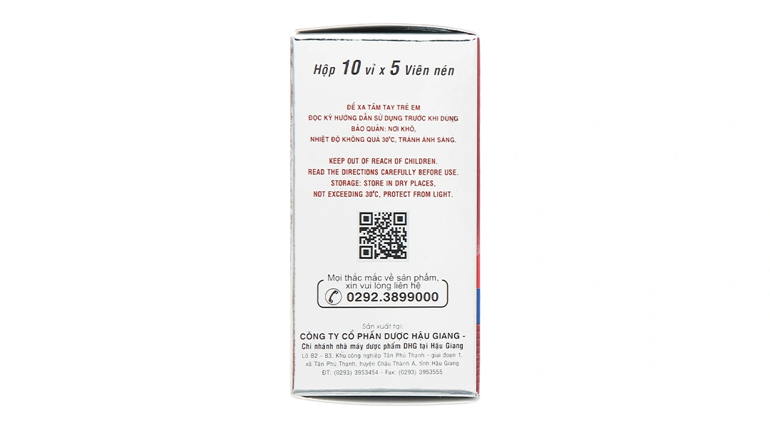 Hapacol 650 giảm đau, hạ sốt (10 vỉ x 5 viên) - 2