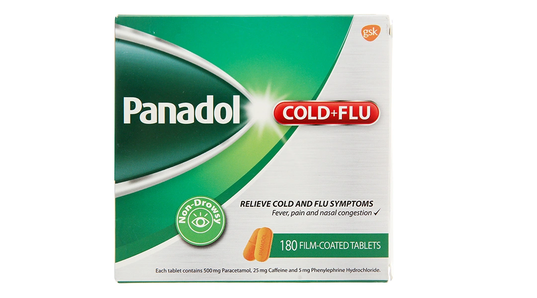 Panadol Cảm Cúm giảm các triệu chứng sốt, đau, sung huyết mũi (15 vỉ x 12 viên) - 1