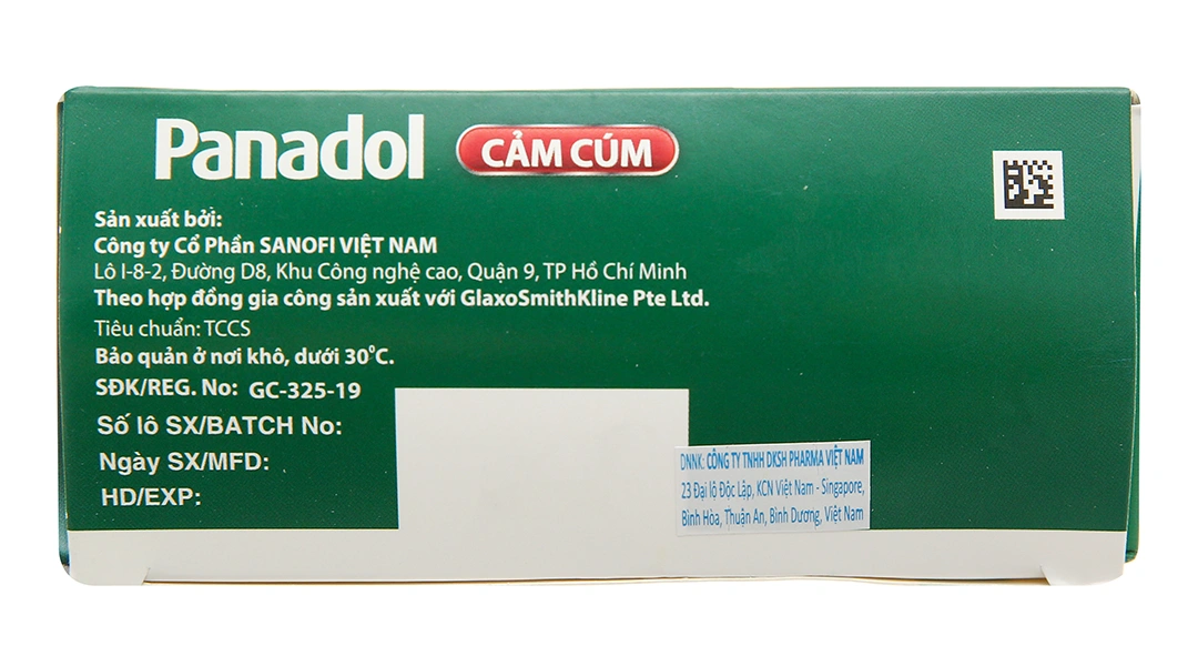 Panadol Cảm Cúm giảm các triệu chứng sốt, đau, sung huyết mũi (15 vỉ x 12 viên) - 3