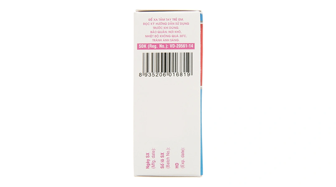 Bột sủi Hapacol 80 giảm đau, hạ sốt cho trẻ (24 gói x 1.5g) - 3