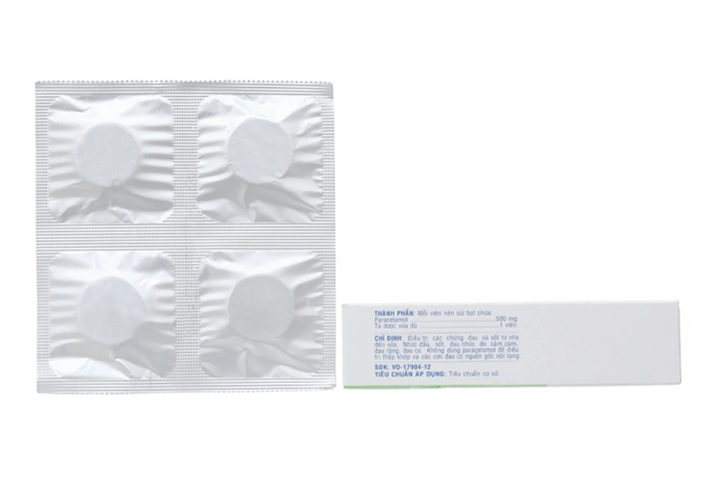 Viên sủi Panalganeffer giảm đau, hạ sốt (4 vỉ x 4 viên) - 2