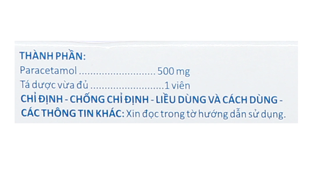 Hapacol Sủi 500mg giảm đau, hạ sốt (4 vỉ x 4 viên) - 4