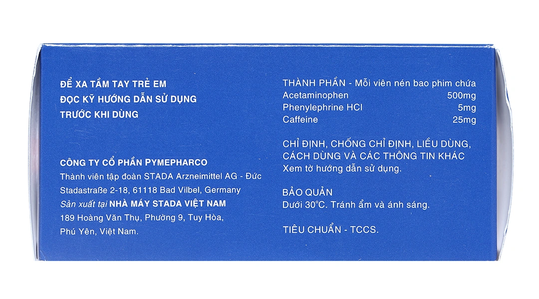 Tatanol Cảm Cúm trị cảm cúm, cảm lạnh (10 vỉ x 10 viên) - 3