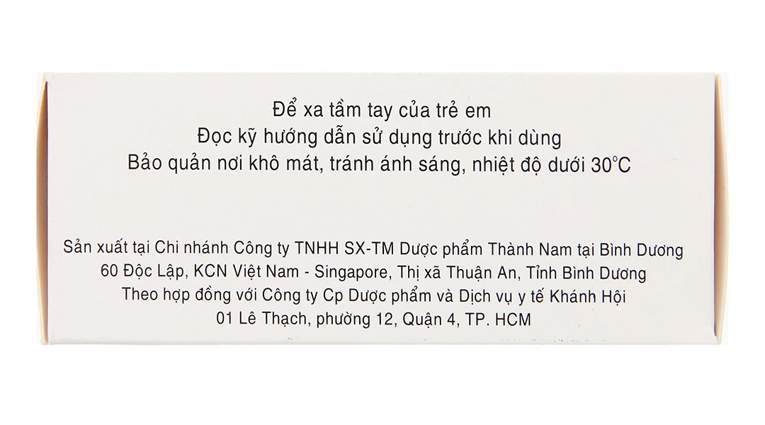 Paracetamol Khahopharma 500mg giảm đau, hạ sốt (10 vỉ x 10 viên) - 3