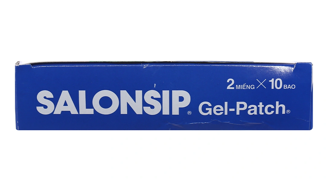 Cao dán Salonsip Gel-Patch giảm đau, kháng viêm cơ khớp (10 bao x 2 miếng) - 3