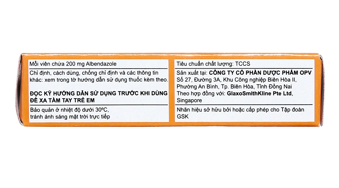 Zentel 200mg trị giun đường ruột (1 vỉ x 2 viên) - 2