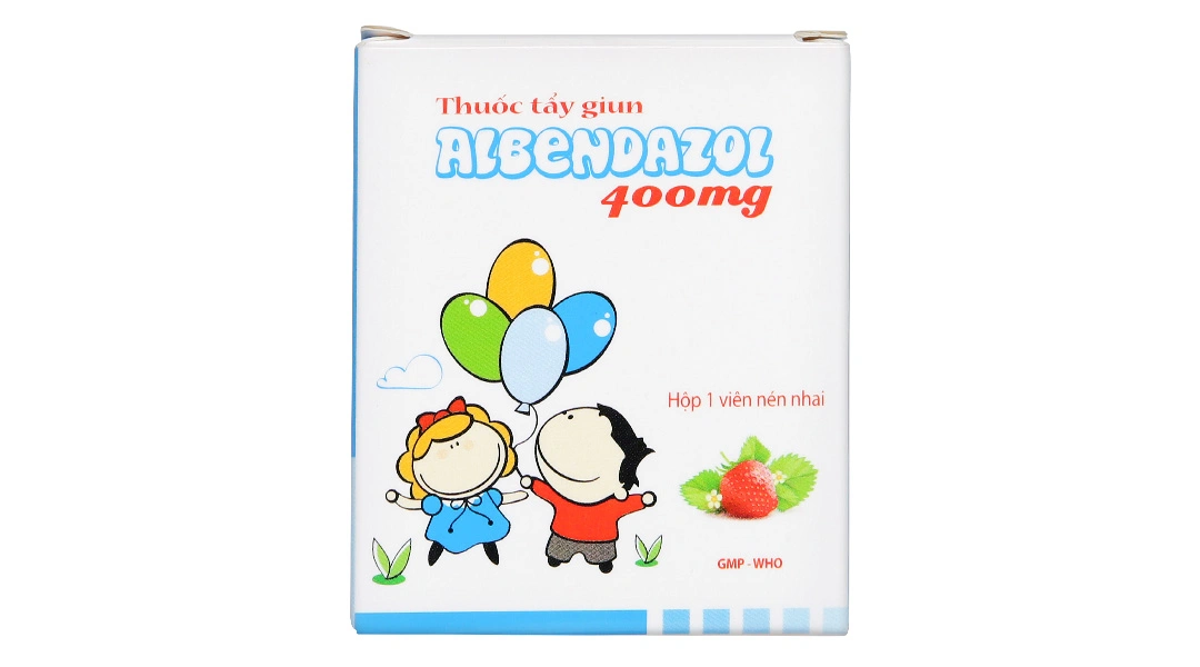 Viên nhai Albendazol Hataphar 400mg trị giun sán (1 vỉ x 1 viên) - 12