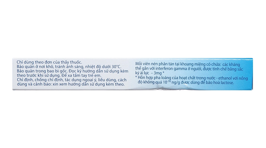 Anaferon for children dự phòng và trị nhiễm virus (1 vỉ x 20 viên) - 3