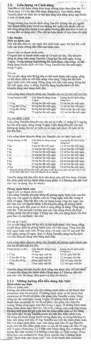 Tamiflu 75mg phòng và trị cúm do virus (1 vỉ x 10 viên) - 4