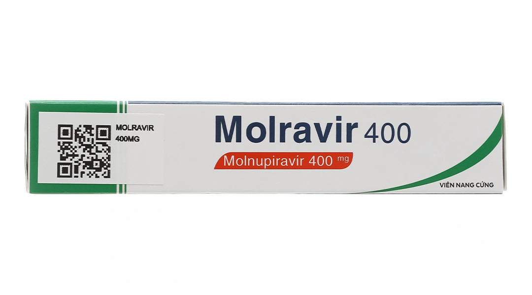 Molravir 400 trị Covid-19 mức độ nhẹ đến trung bình (2 vỉ x 10 viên) - 2