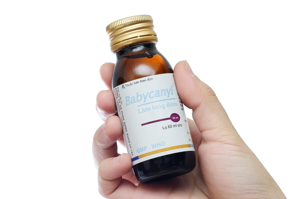 Siro Babycanyl trị ho do hen suyễn, viêm phế quản chai 60ml - 3