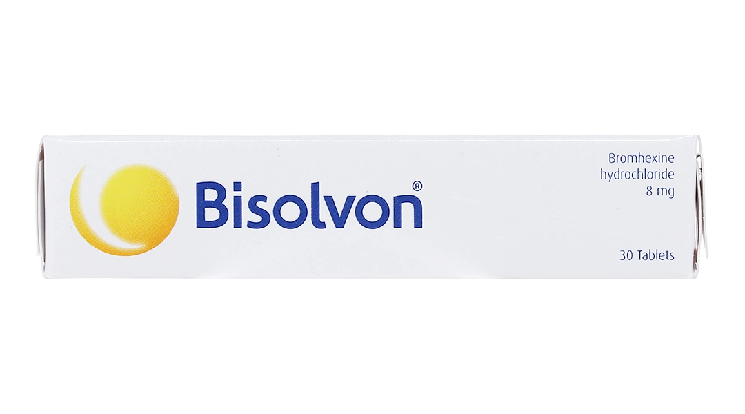 Bisolvon 8mg loãng đàm trong bệnh phế quản phổi (3 vỉ x 10 viên) - 3