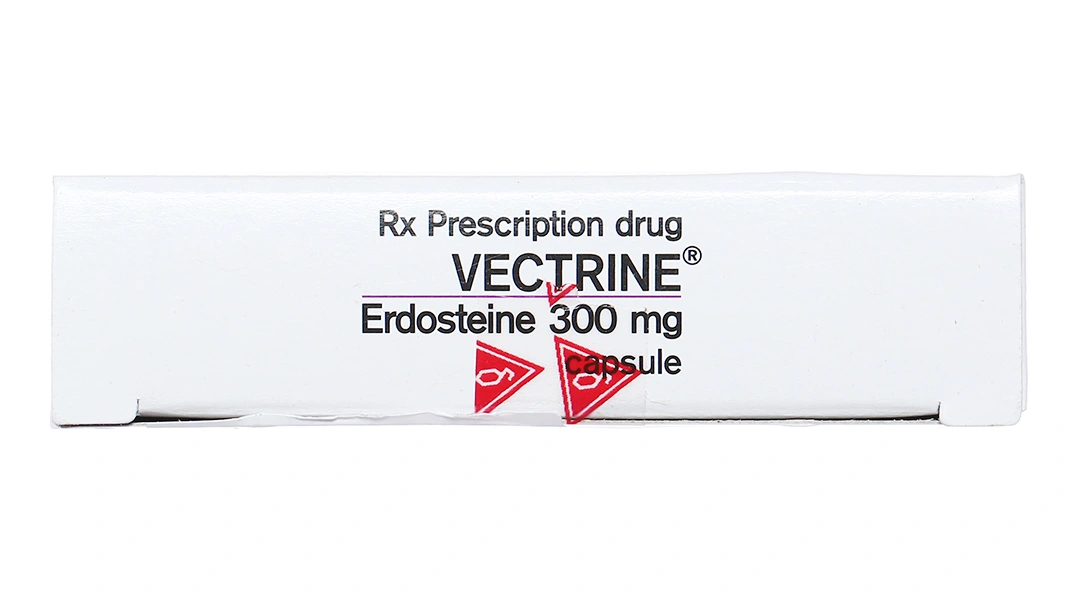 Vectrine 300mg làm loãng, tiêu đàm trong bệnh lý hô hấp (2 vỉ x 10 viên) - 3