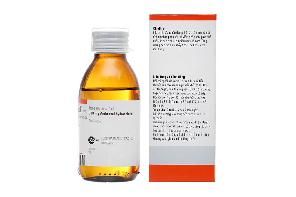 Siro Halixol 15mg/5ml điều trị bệnh đường hô hấp chai 100ml - 2