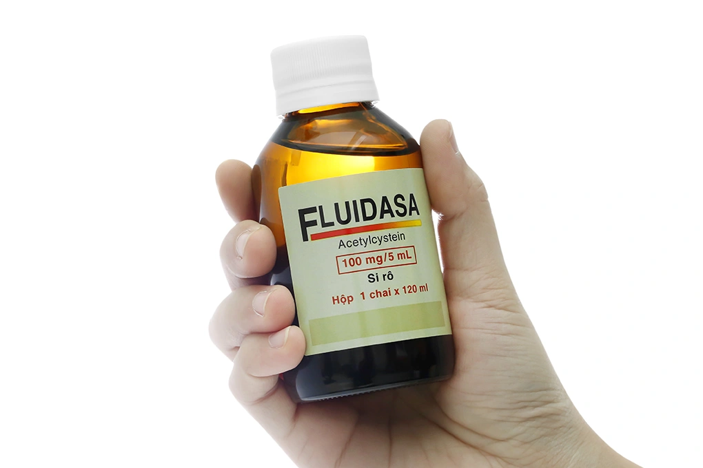 Siro Fluidasa 100mg/5ml dùng trong nhiễm khuẩn hô hấp chai 120ml - 3