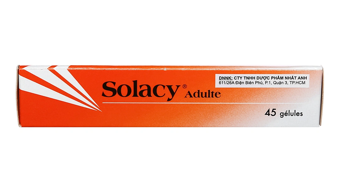 Solacy Adulte trị triệu chứng bệnh lý mũi – hầu (3 vỉ x 15 viên) - 2