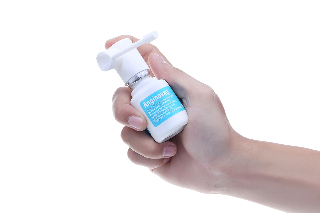 Dung dịch xịt họng Anginovag hỗ trợ điều trị viêm hầu họng, viêm amidan chai 10ml - 3