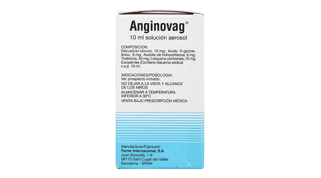 Dung dịch xịt họng Anginovag hỗ trợ điều trị viêm hầu họng, viêm amidan chai 10ml - 2