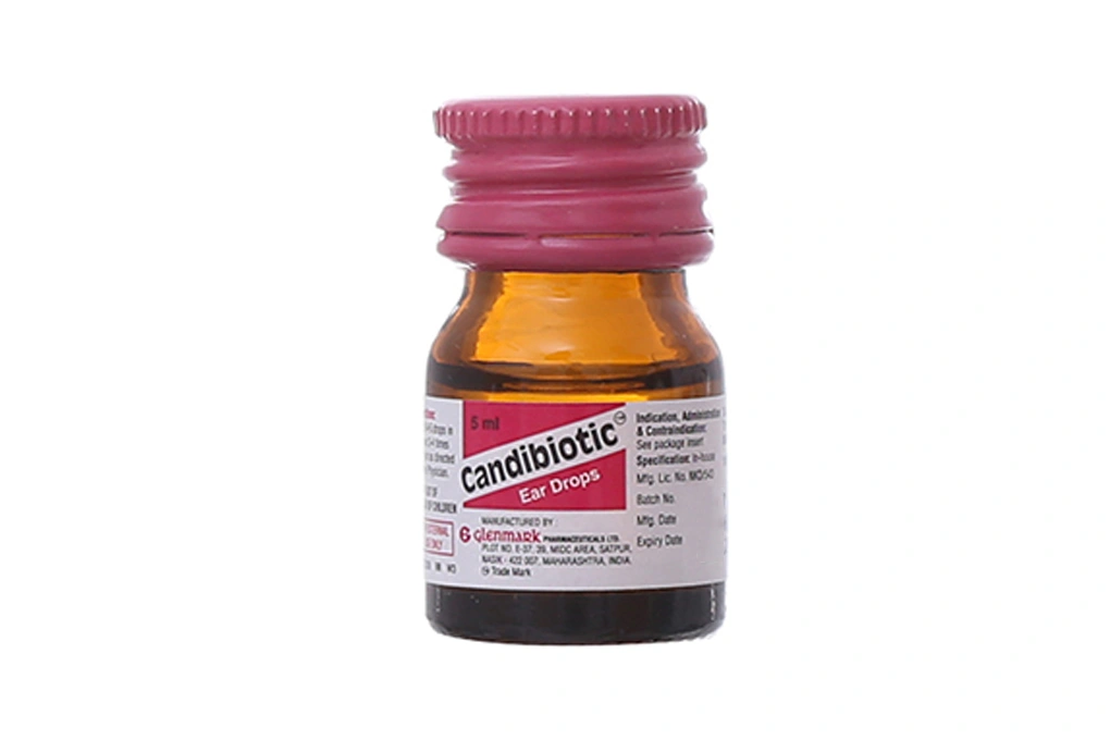 Dung dịch nhỏ tai Candibiotic trị nhiễm khuẩn tai chai 5ml - 3