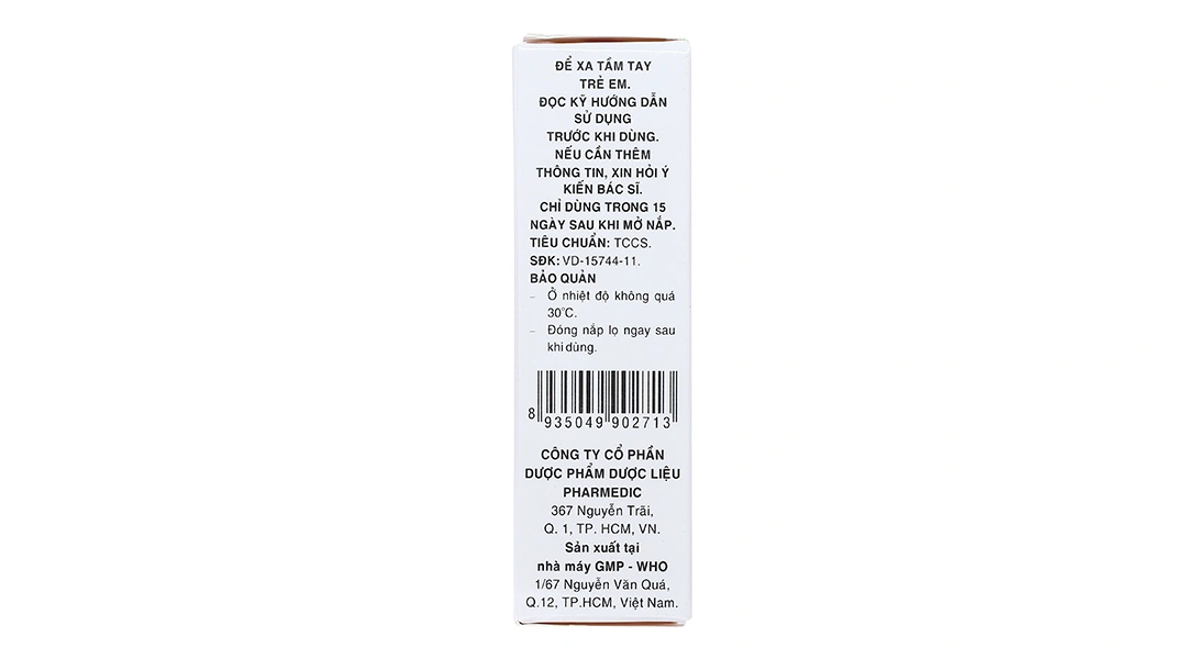 Thuốc nhỏ tai Otifar trị nhiễm khuẩn tai lọ 8ml - 3