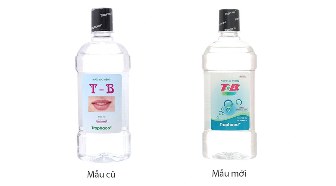 Nước súc miệng TB Traphaco ngừa mảng bám chai 500ml - 