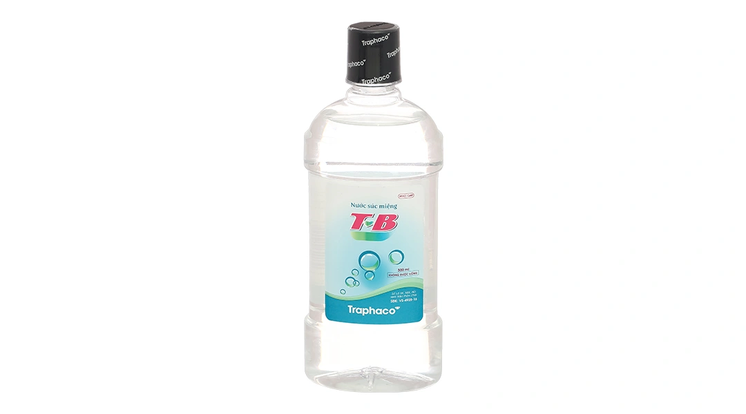 Nước súc miệng TB Traphaco ngừa mảng bám chai 500ml - 1