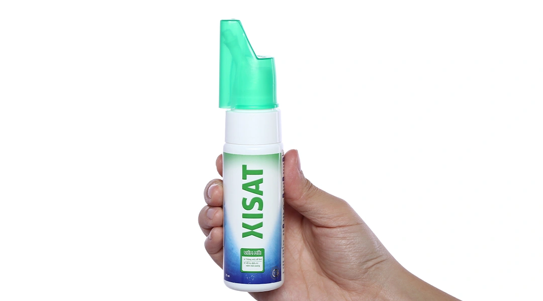 Dung dịch xịt mũi Xisat hỗ trợ giảm viêm xoang chai 75ml - 