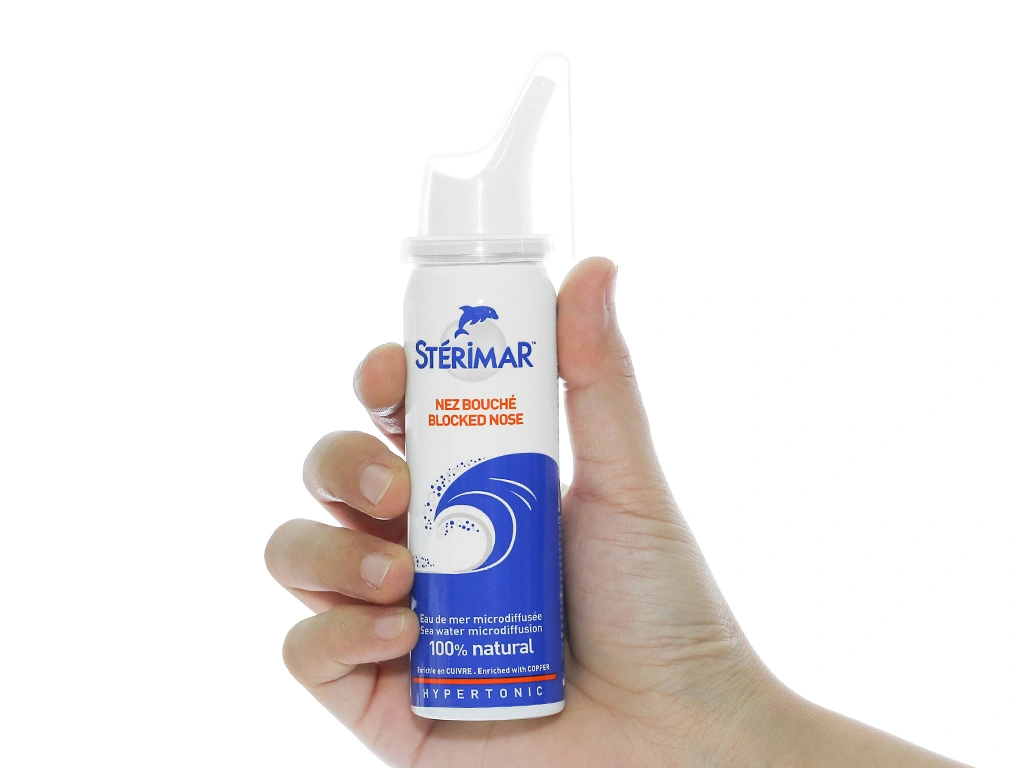 Dung dịch xịt mũi Sterimar Blocked Nose hỗ trợ giảm viêm mũi chai 50ml - 3