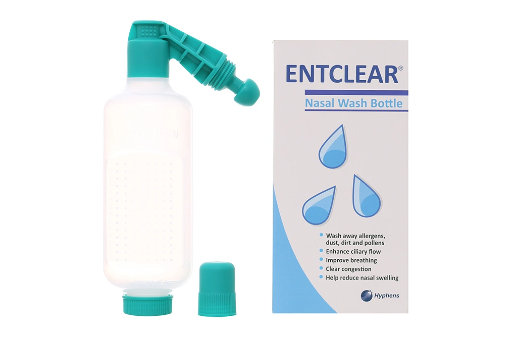 Bình vệ rửa mũi Entclear - 