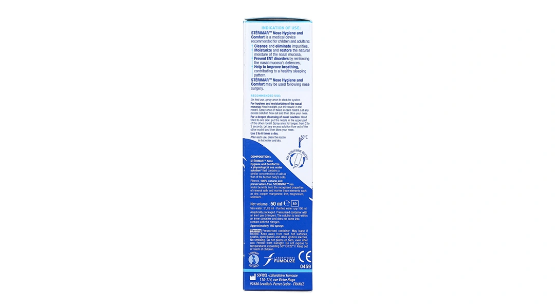 Dung dịch xịt mũi Sterimar Nose Hygiene and Comfort vệ sinh mũi hằng ngày chai 50ml - 2