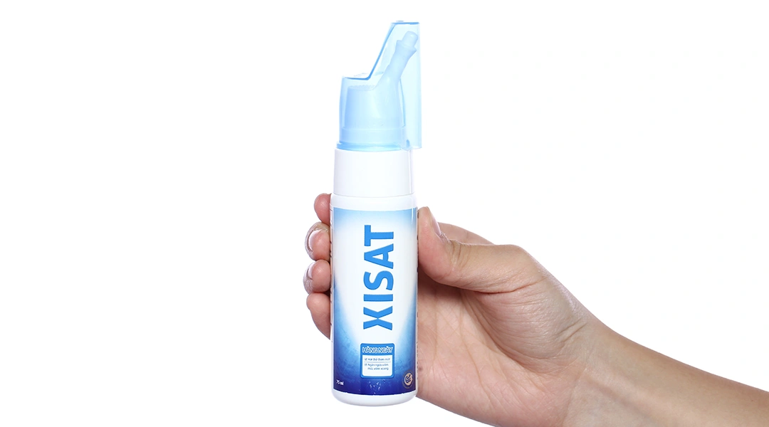 Dung dịch xịt mũi Xisat Hằng Ngày giúp sát khuẩn, kháng viêm chai 75ml - 