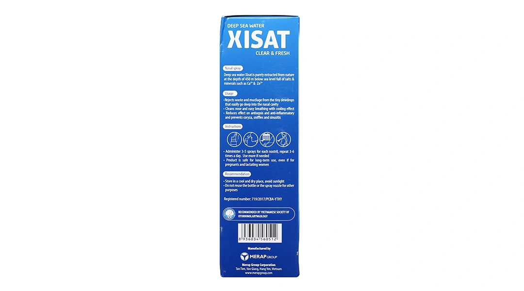 Dung dịch xịt mũi Xisat Hằng Ngày giúp sát khuẩn, kháng viêm chai 75ml - 3