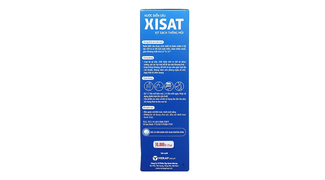 Dung dịch xịt mũi Xisat Hằng Ngày giúp sát khuẩn, kháng viêm chai 75ml - 4