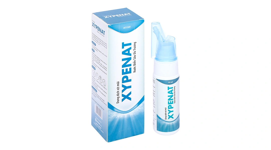Xịt mũi Xypenat giảm nghẹt mũi chai 75ml - 