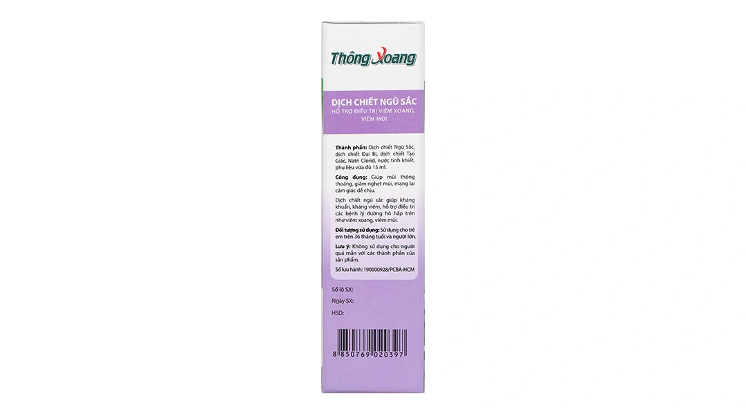 Dung dịch xịt mũi Thông Xoang Eugica hỗ trợ giảm các bệnh lý hô hấp chai 15ml - 3