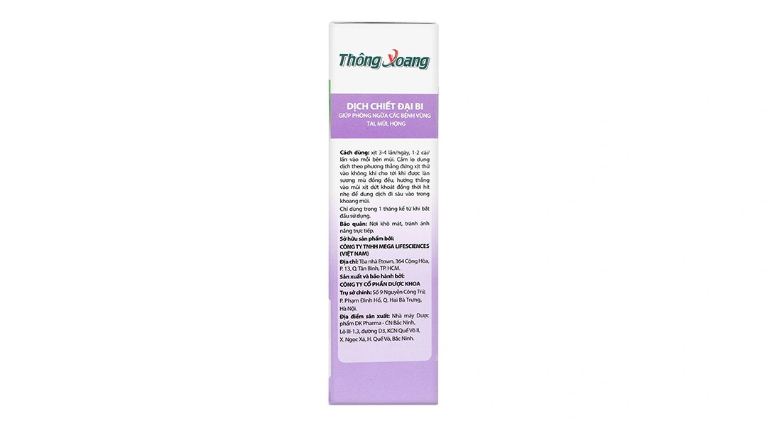Dung dịch xịt mũi Thông Xoang Eugica hỗ trợ giảm các bệnh lý hô hấp chai 15ml - 4