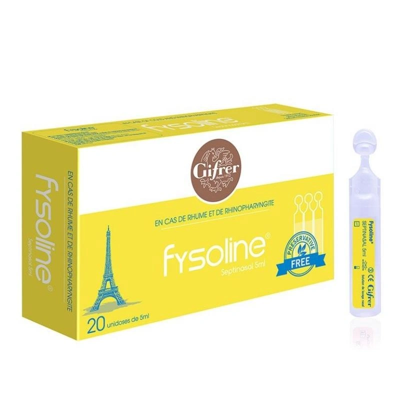 Nước muối sinh lý Fysoline Septinasal vệ sinh mũi (20 ống x 5ml) - 