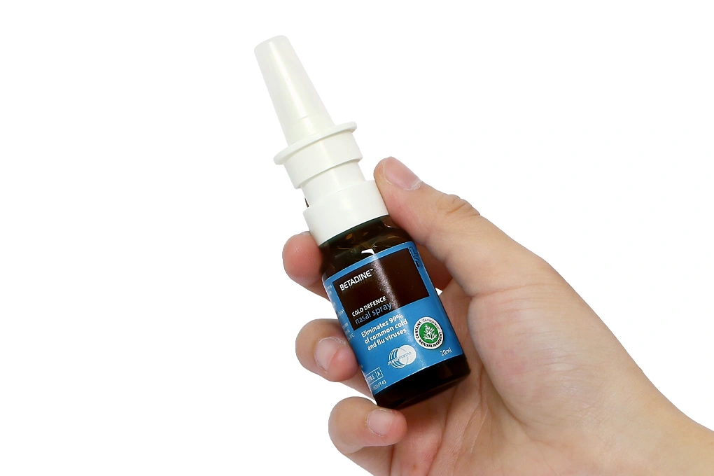 Xịt mũi Betadine Cold Defence Nasal Spray ngừa virus cảm, cúm chai 20ml - 4