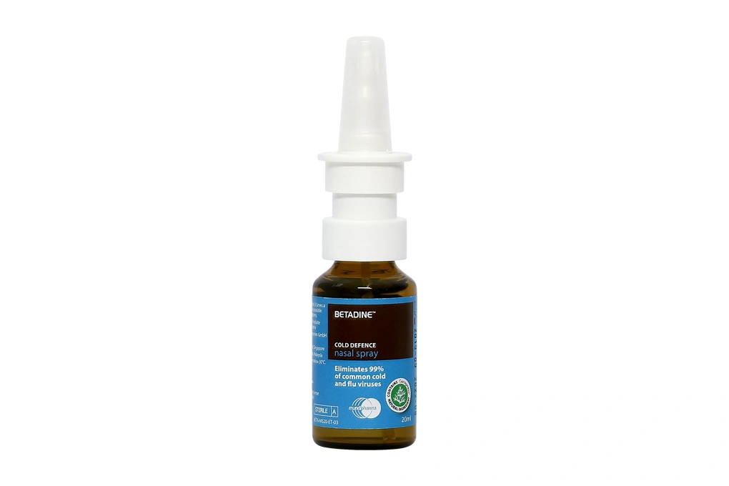 Xịt mũi Betadine Cold Defence Nasal Spray ngừa virus cảm, cúm chai 20ml - 5
