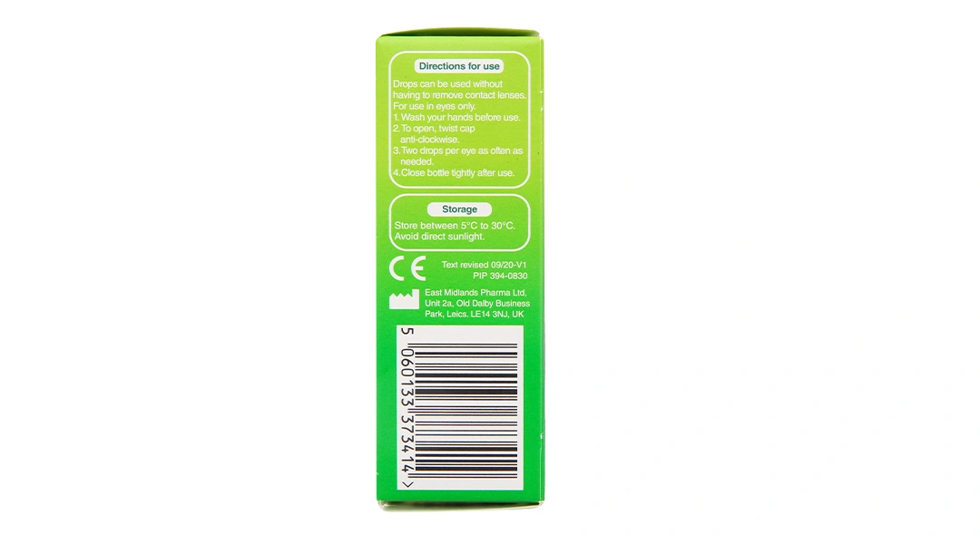 Nước mắt nhân tạo Vizulize Hypromellose 0.3% giảm cảm giác khô, kích ứng mắt chai 10ml - 3