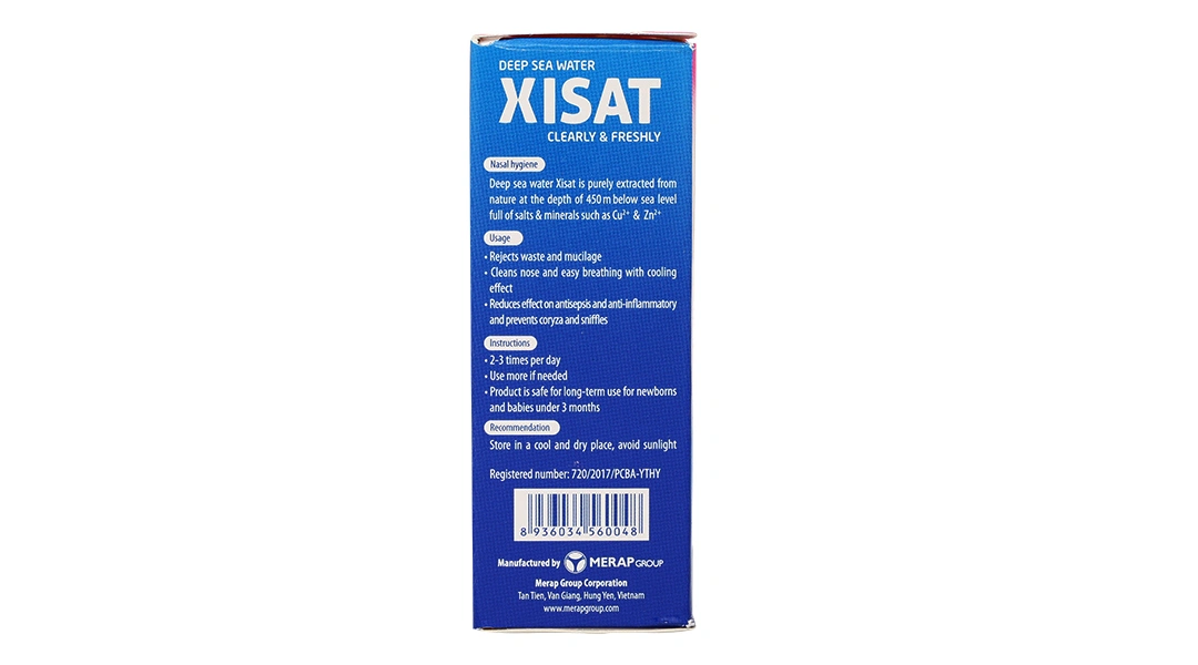 Dung dịch nhỏ mũi Xisat giúp thông mũi cho bé chai 15ml - 2