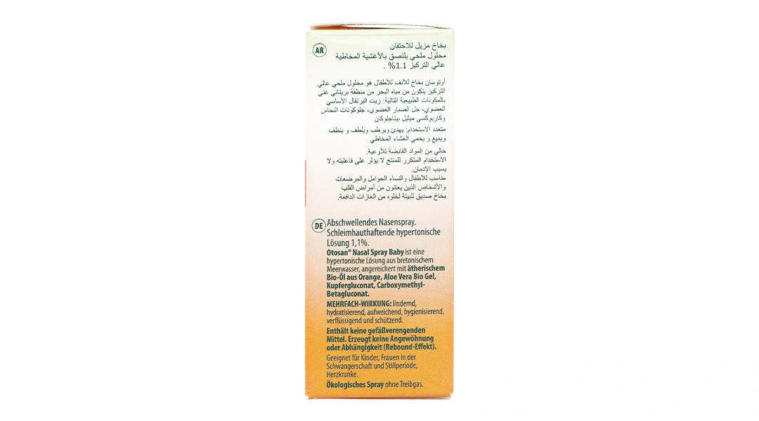 Dung dịch xịt mũi Otosan Nasal Spray Baby hỗ trợ giảm viêm mũi, viêm xoang chai 30ml - 2
