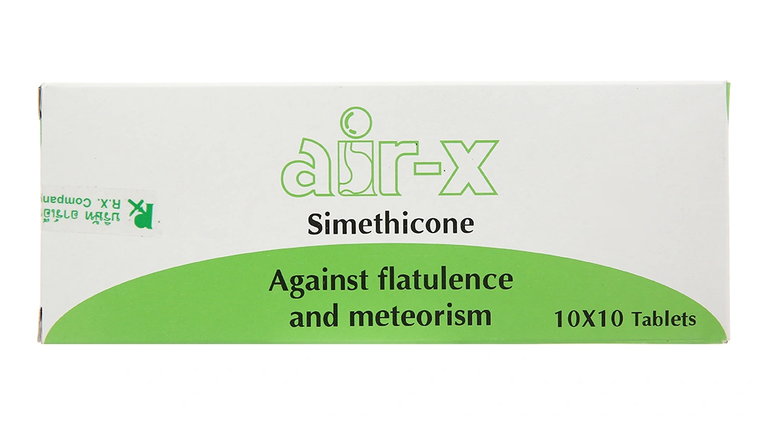 Viên nhai Air-X 80mg chống đầy hơi và chướng bụng (10 vỉ x 10 viên) - 1