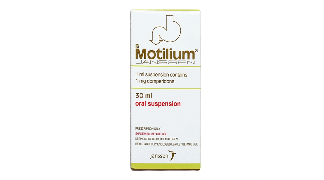 Hỗn dịch uống Motilium 1mg/ml trị triệu chứng nôn và buồn nôn chai 30ml - 1
