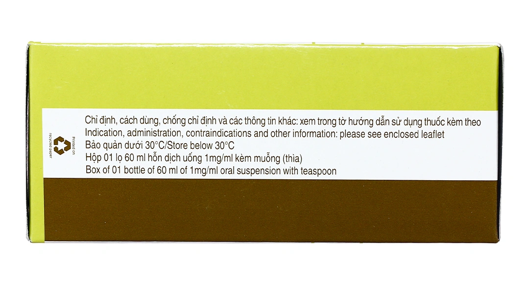 Hỗn dịch uống Motilium 1mg/ml trị triệu chứng nôn và buồn nôn chai 60ml - 2
