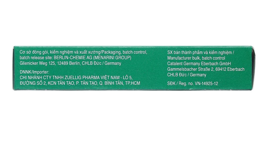 Espumisan 40mg trị đầy hơi, chướng bụng (2 vỉ x 25 viên) - 3
