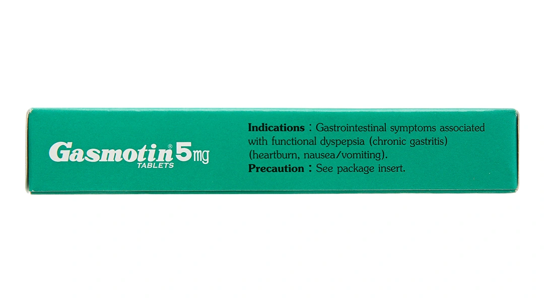 Gasmotin 5mg trị triệu chứng dạ dày - ruột (3 vỉ x 10 viên) - 3