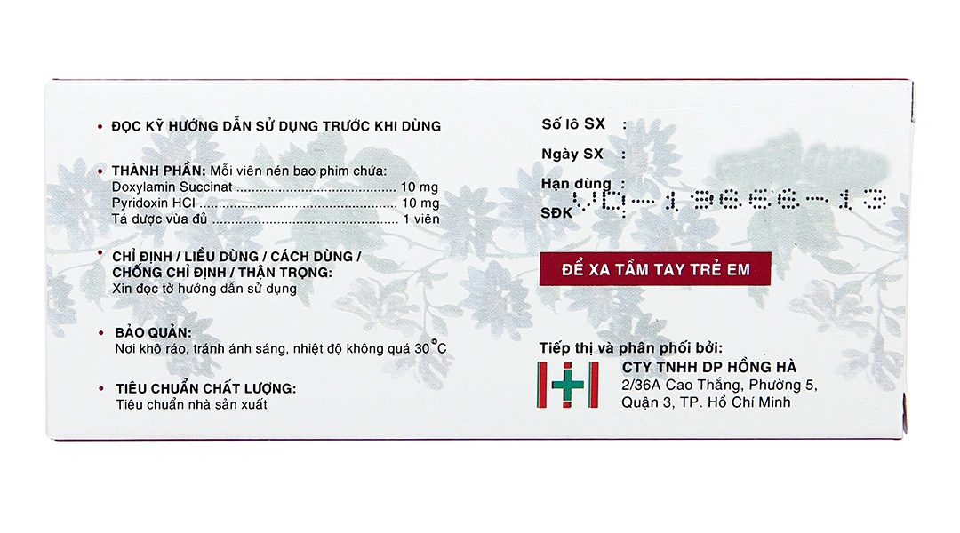 Pruzena giảm nôn nghén cho phụ nữ mang thai (3 vỉ x 10 viên) - 1
